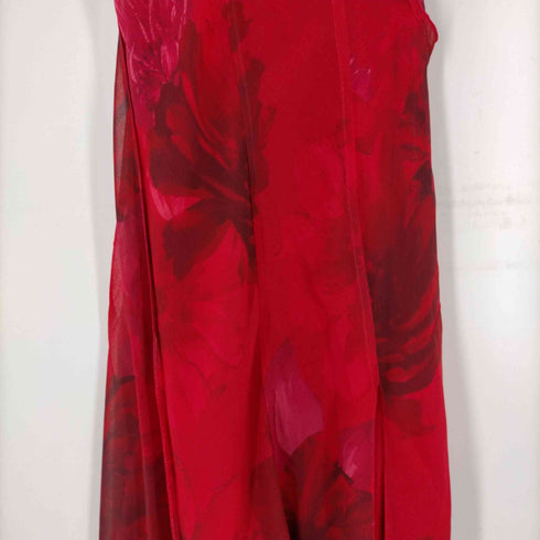 マンゴー MNG フラワープリントシア―ドレス レディース JPN:S